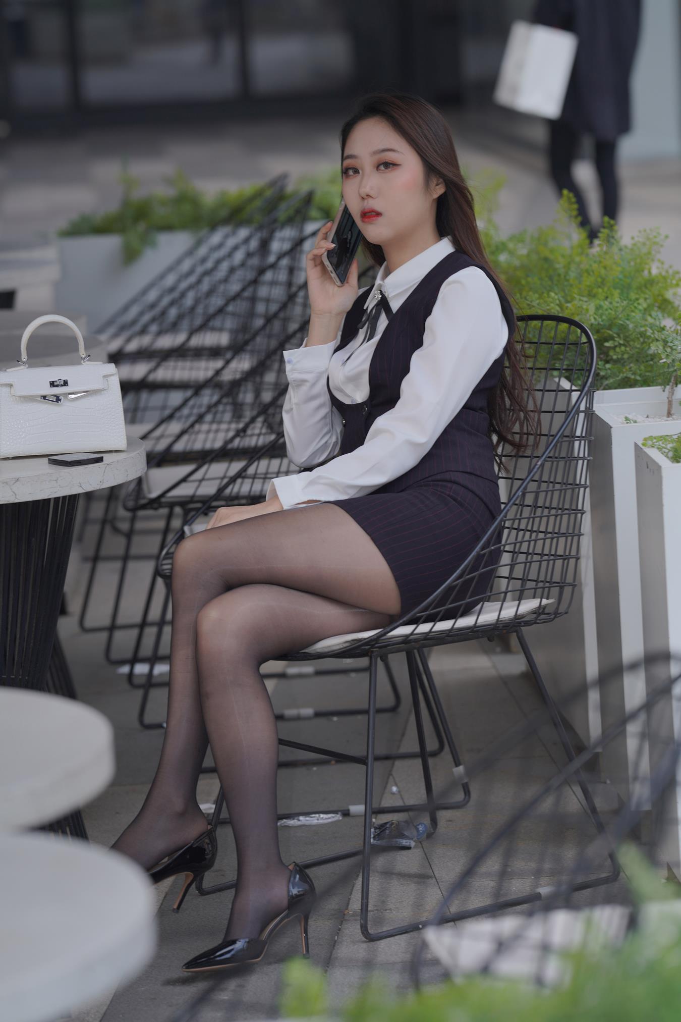 图片[5]-精选唯美街拍 NO.1220 牛男街拍 和漂亮女职员的下午茶时光 （4）[84P]-草丛看图