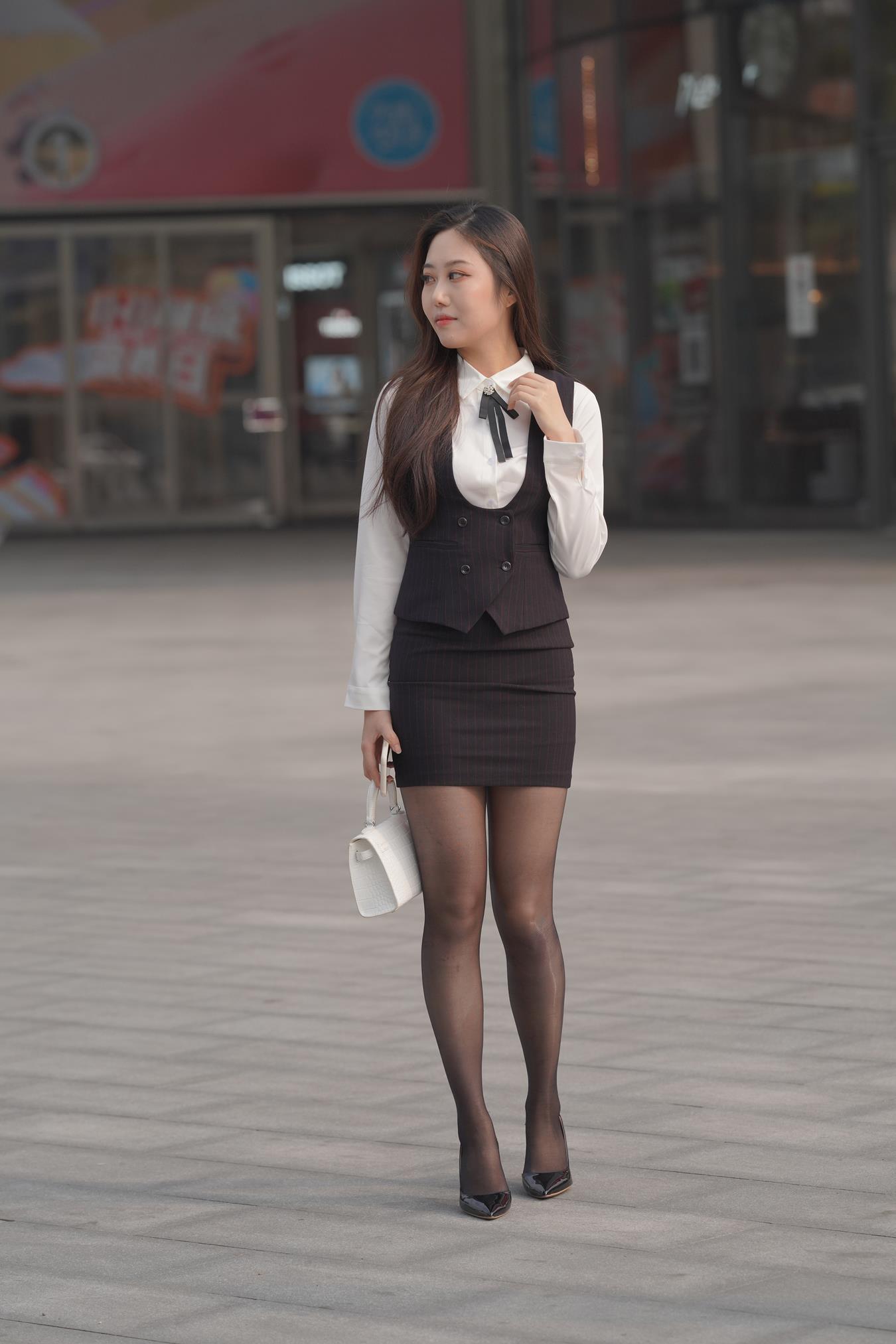 图片[3]-精选唯美街拍 NO.1220 牛男街拍 和漂亮女职员的下午茶时光 （5）[47P]-草丛看图