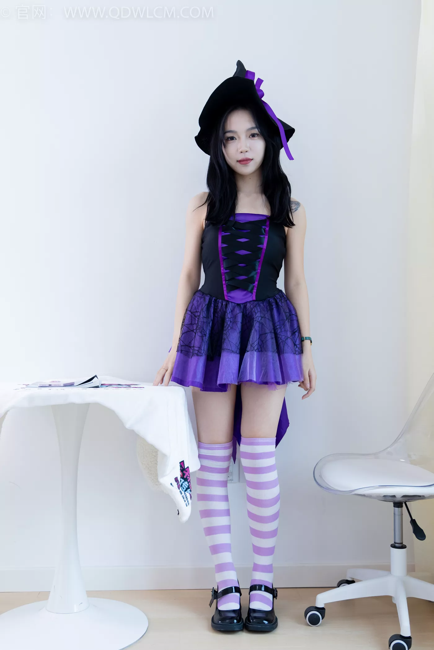 图片[1]-精选勿恋传媒 NO.2211 纱纱-梦之魔女[132P]-草丛看图