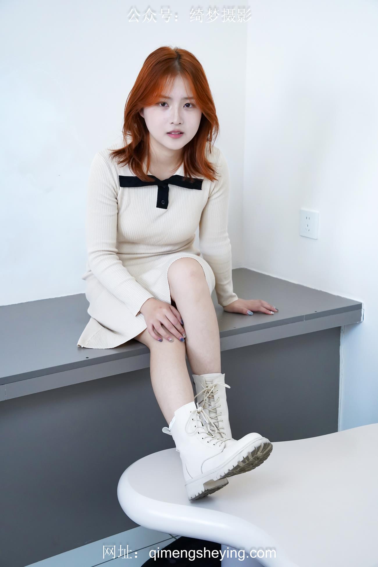 图片[6]-精选绮梦摄影-花絮视频-056期：露露[98P]-草丛看图