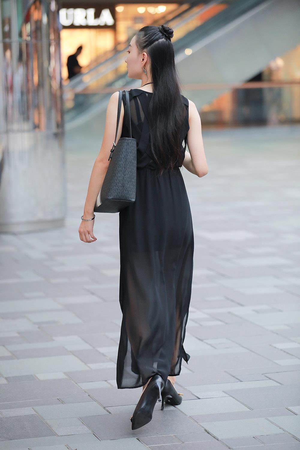 图片[3]-精选唯美街拍 NO.1210 – 黑丝裙公司白领[68P]-草丛看图