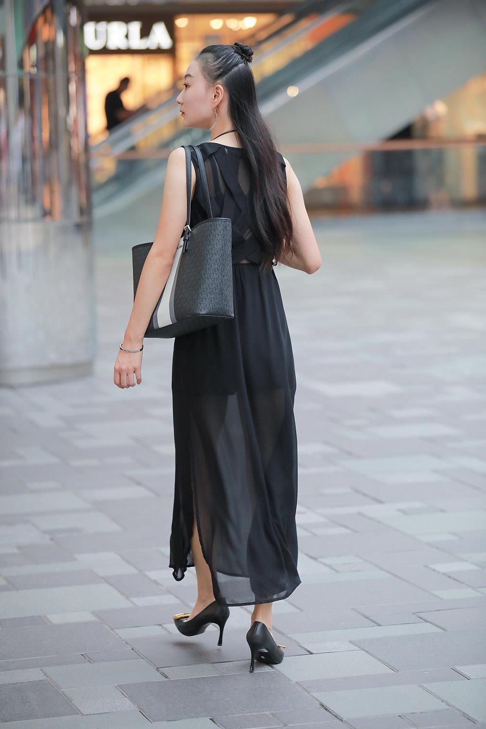 图片[4]-精选唯美街拍 NO.1210 – 黑丝裙公司白领[68P]-草丛看图