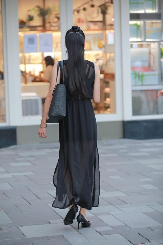 精选唯美街拍 NO.1210 – 黑丝裙公司白领[68P]-草丛看图