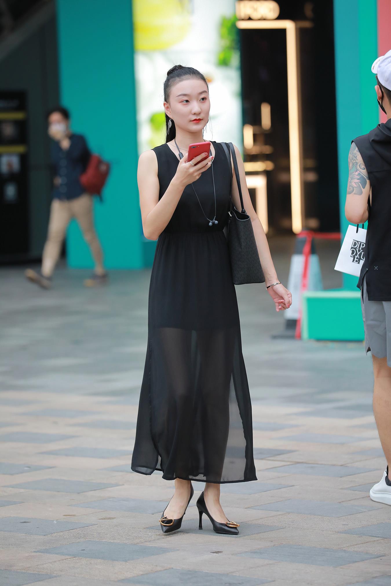 图片[7]-精选唯美街拍 NO.1210 – 黑丝裙公司白领[68P]-草丛看图