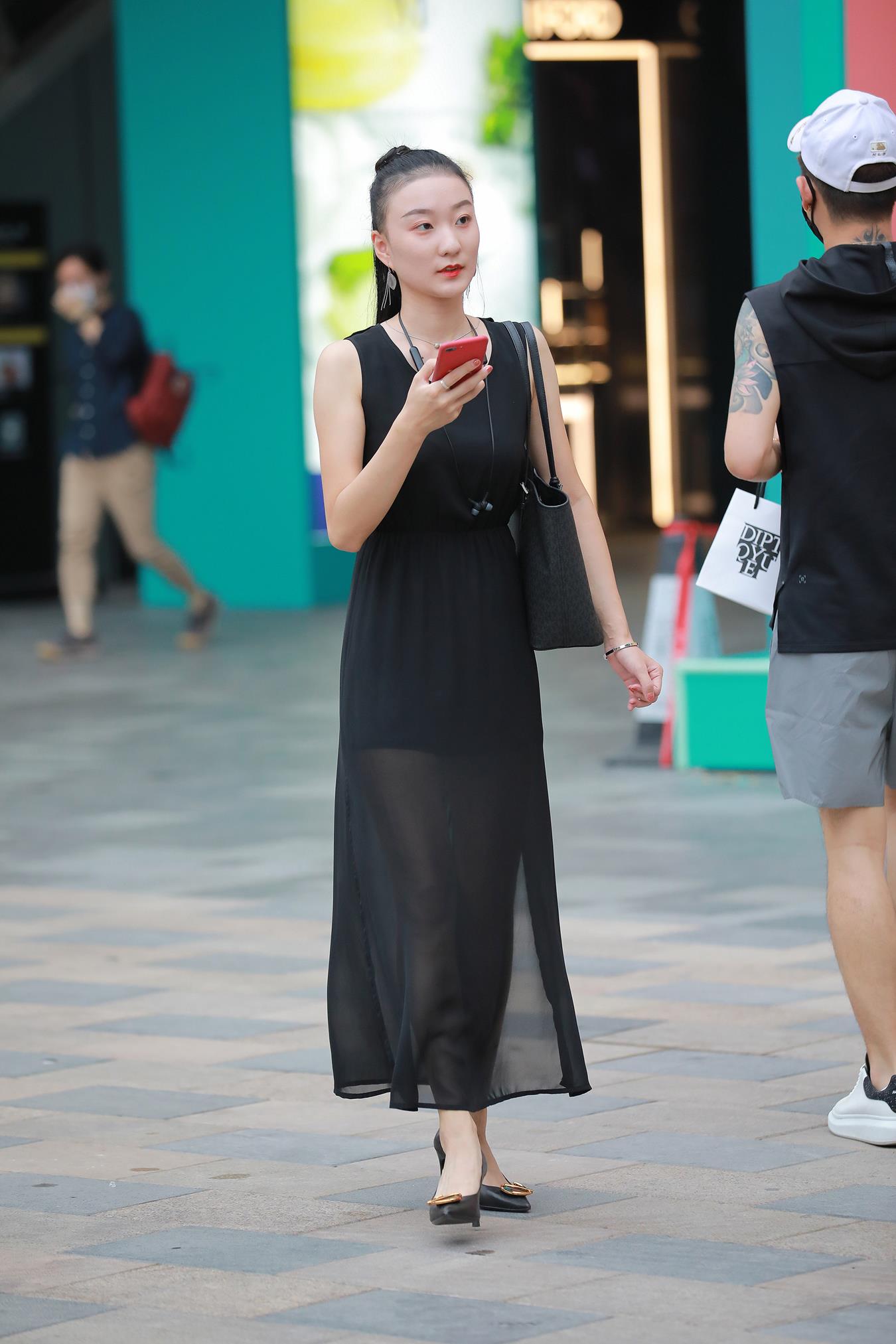 图片[8]-精选唯美街拍 NO.1210 – 黑丝裙公司白领[68P]-草丛看图