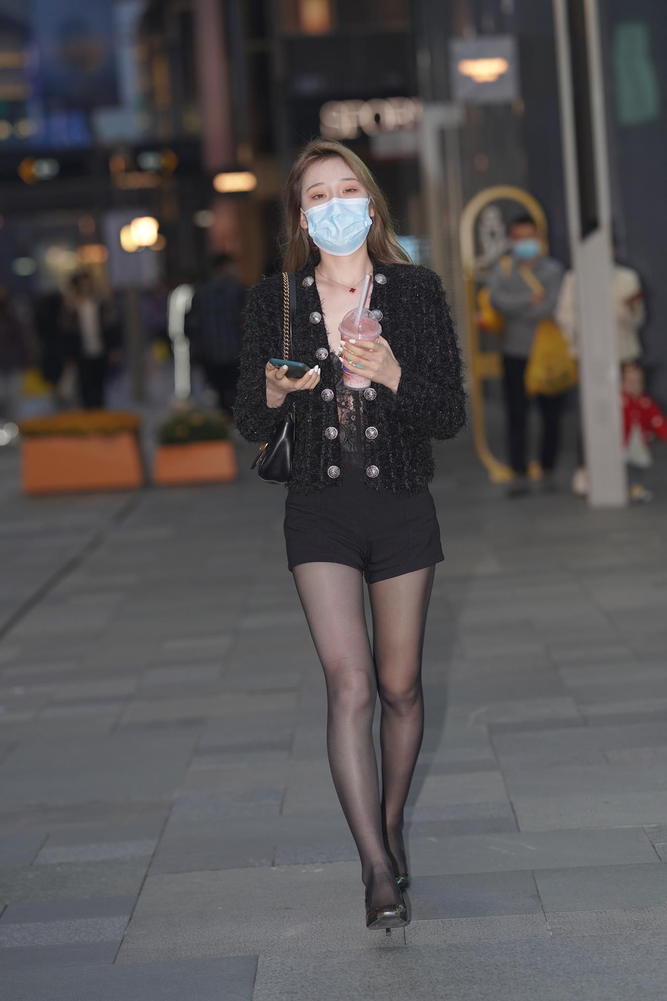 图片[4]-精选唯美街拍 NO.1170 气质黑丝美女 [43P]-草丛看图