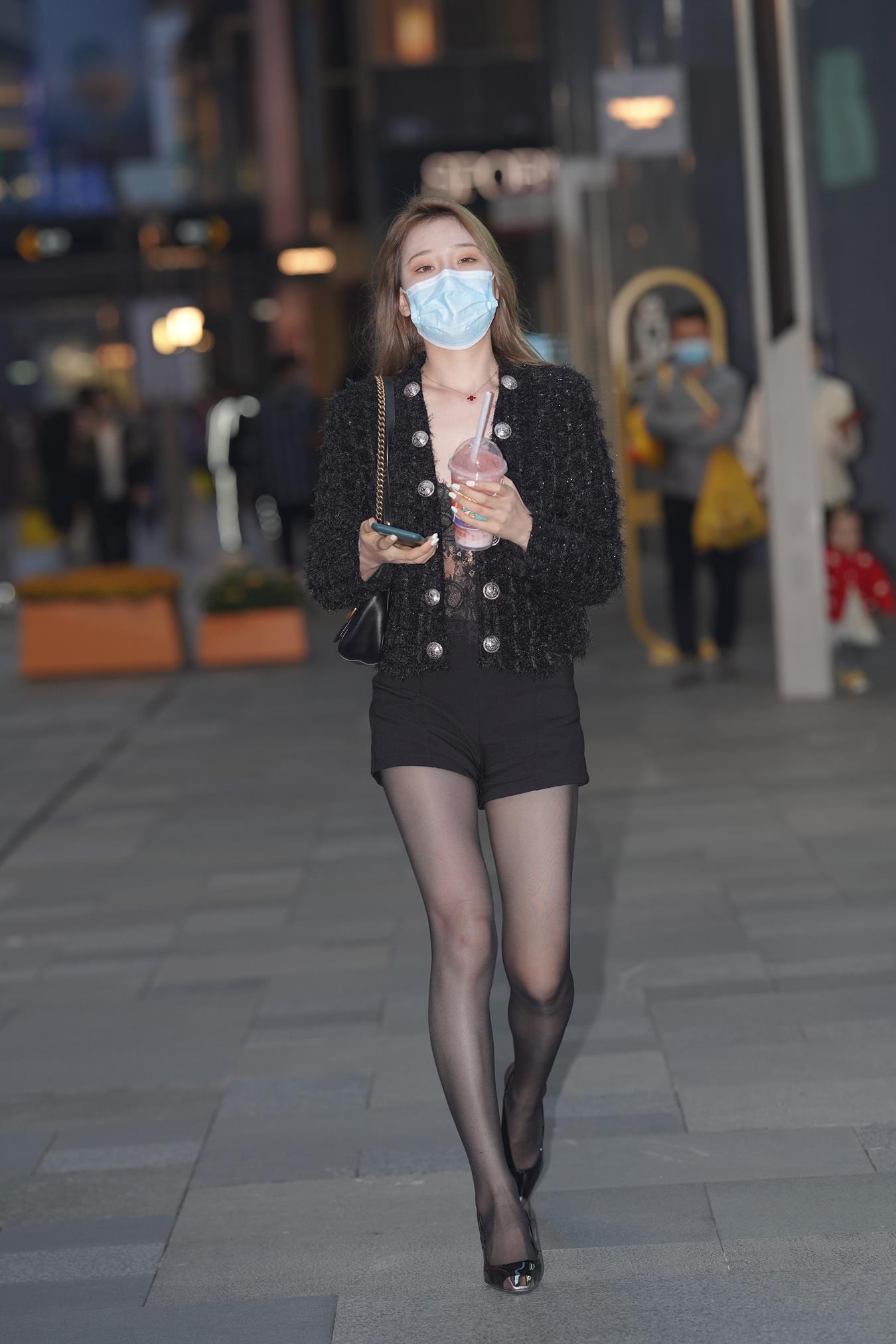 图片[5]-精选唯美街拍 NO.1170 气质黑丝美女 [43P]-草丛看图