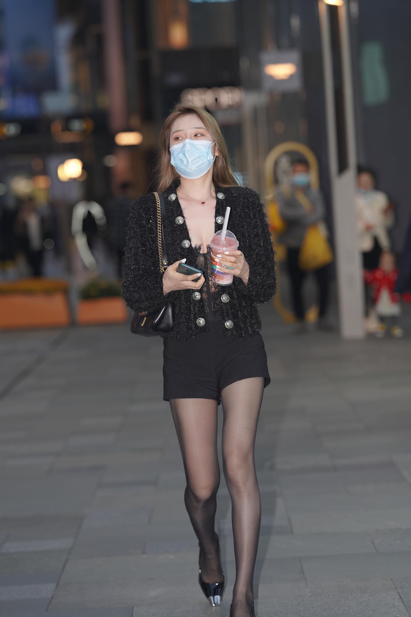 图片[6]-精选唯美街拍 NO.1170 气质黑丝美女 [43P]-草丛看图