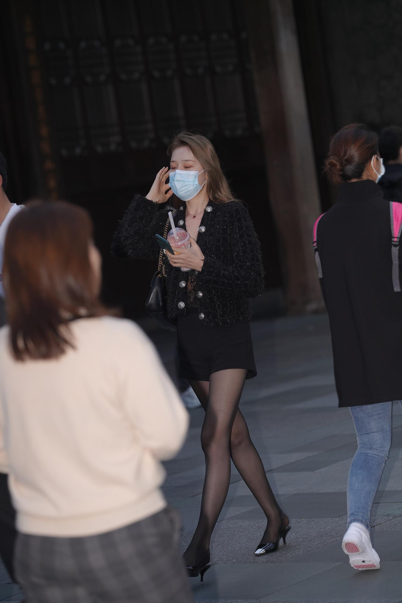 图片[8]-精选唯美街拍 NO.1170 气质黑丝美女 [43P]-草丛看图