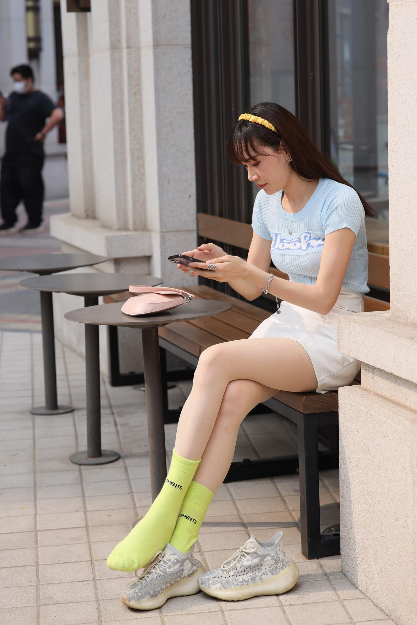 图片[4]-精选唯美街拍 NO.1205  运动鞋肉丝 (5) [91P]-草丛看图