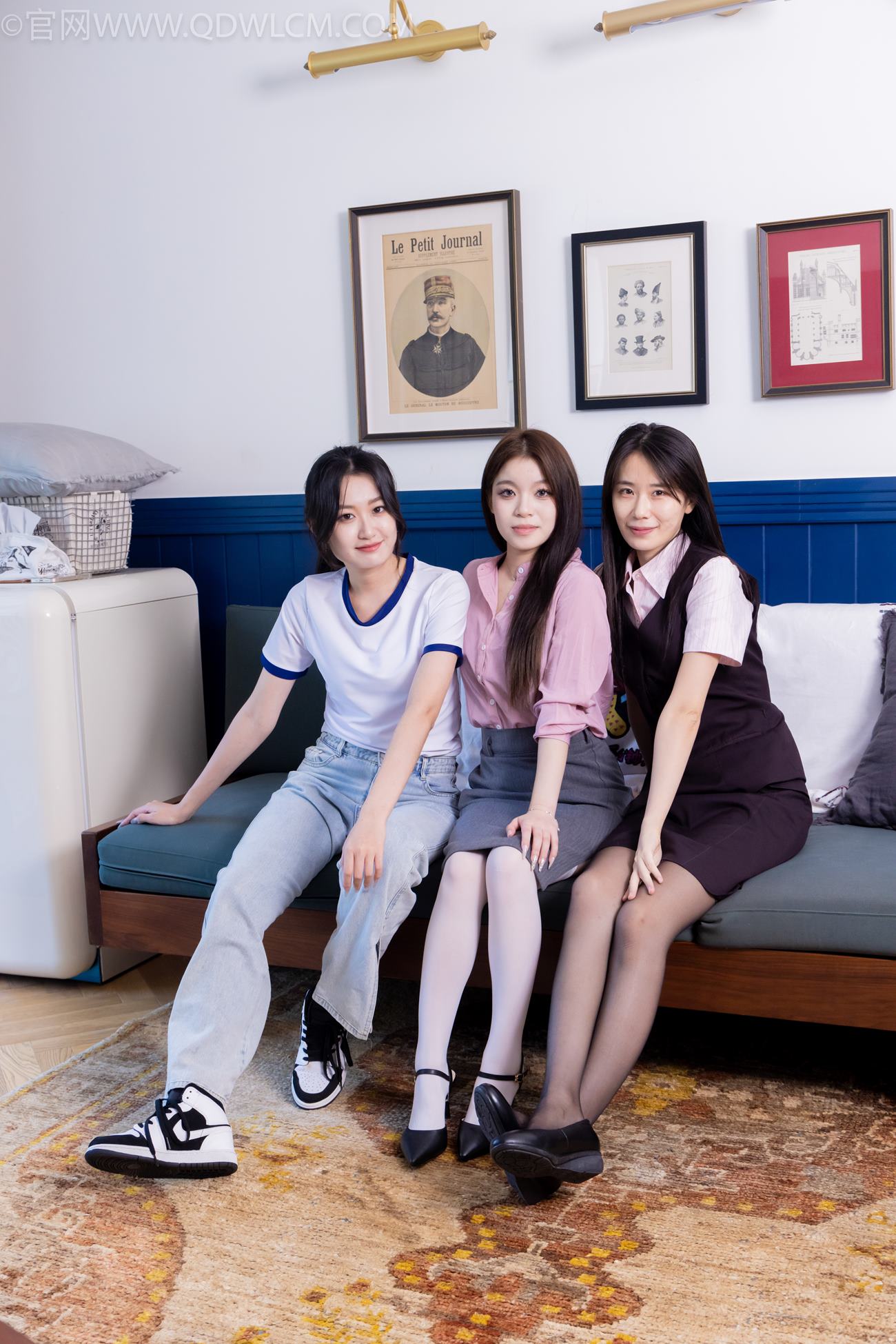 图片[1]-精选勿恋传媒 NO.2143 菜菜&小敏&闪闪-秋日温情[165P]-草丛看图