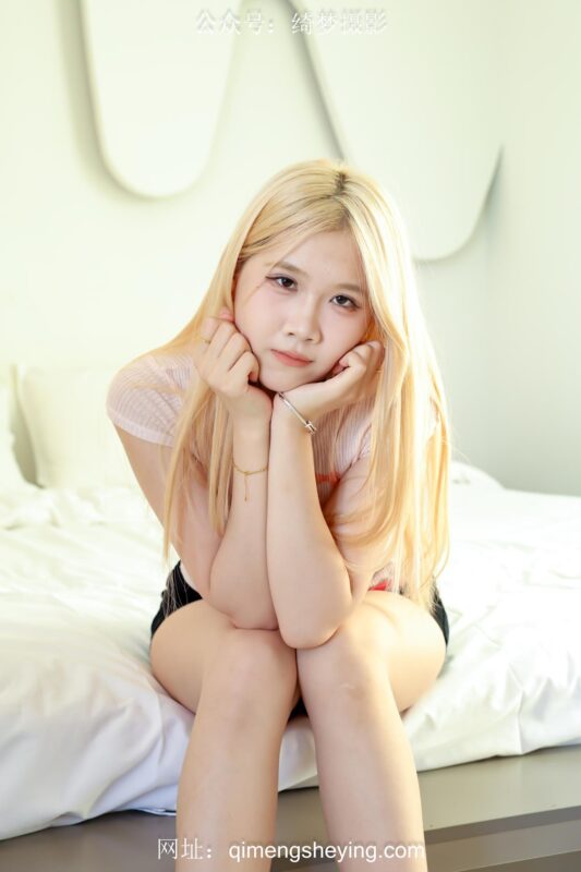 精选绮梦摄影-花絮视频-055期：栗子[100P]-草丛看图