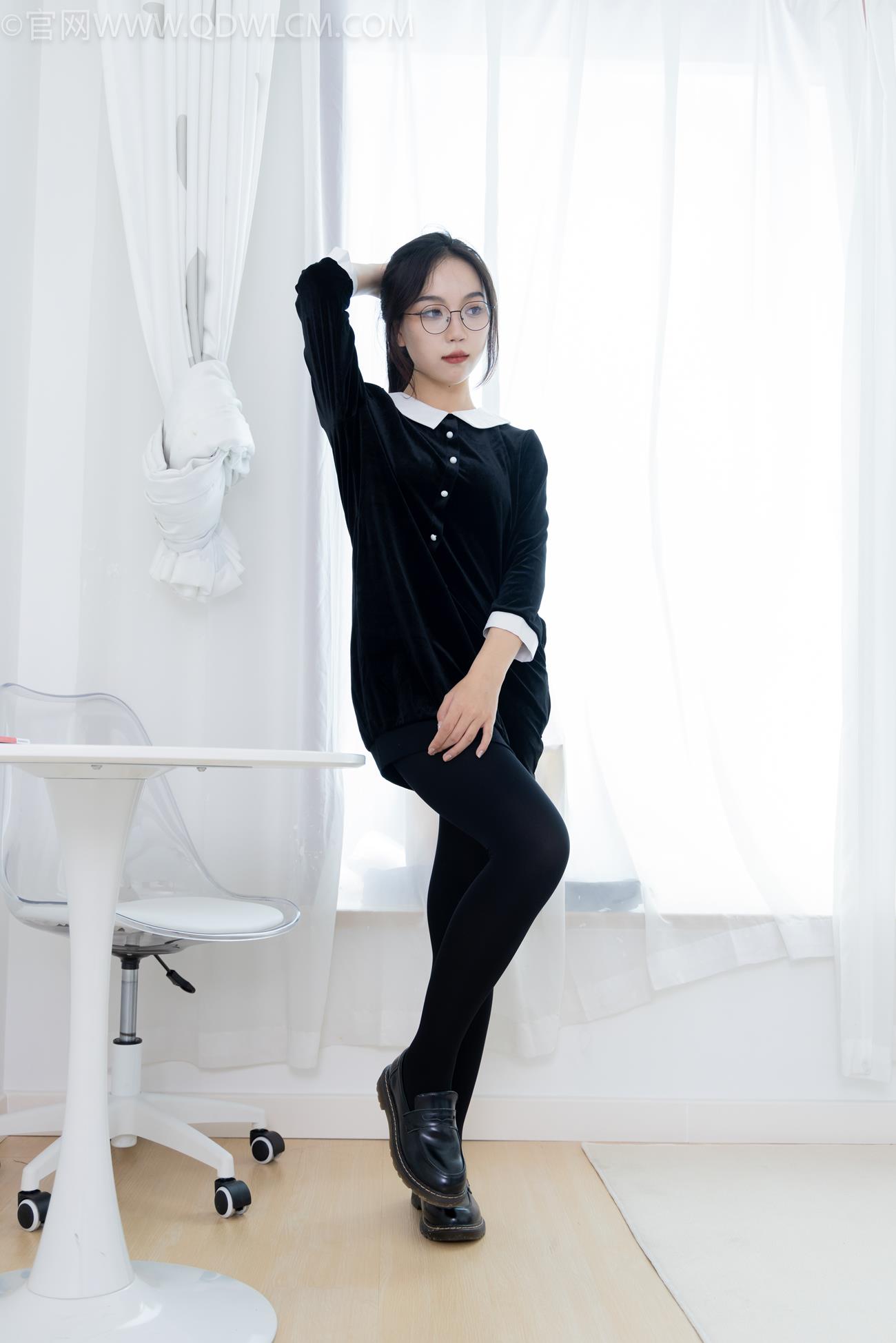 图片[7]-精选勿恋传媒 NO.2162 纱纱-黑色记忆[87P]-草丛看图