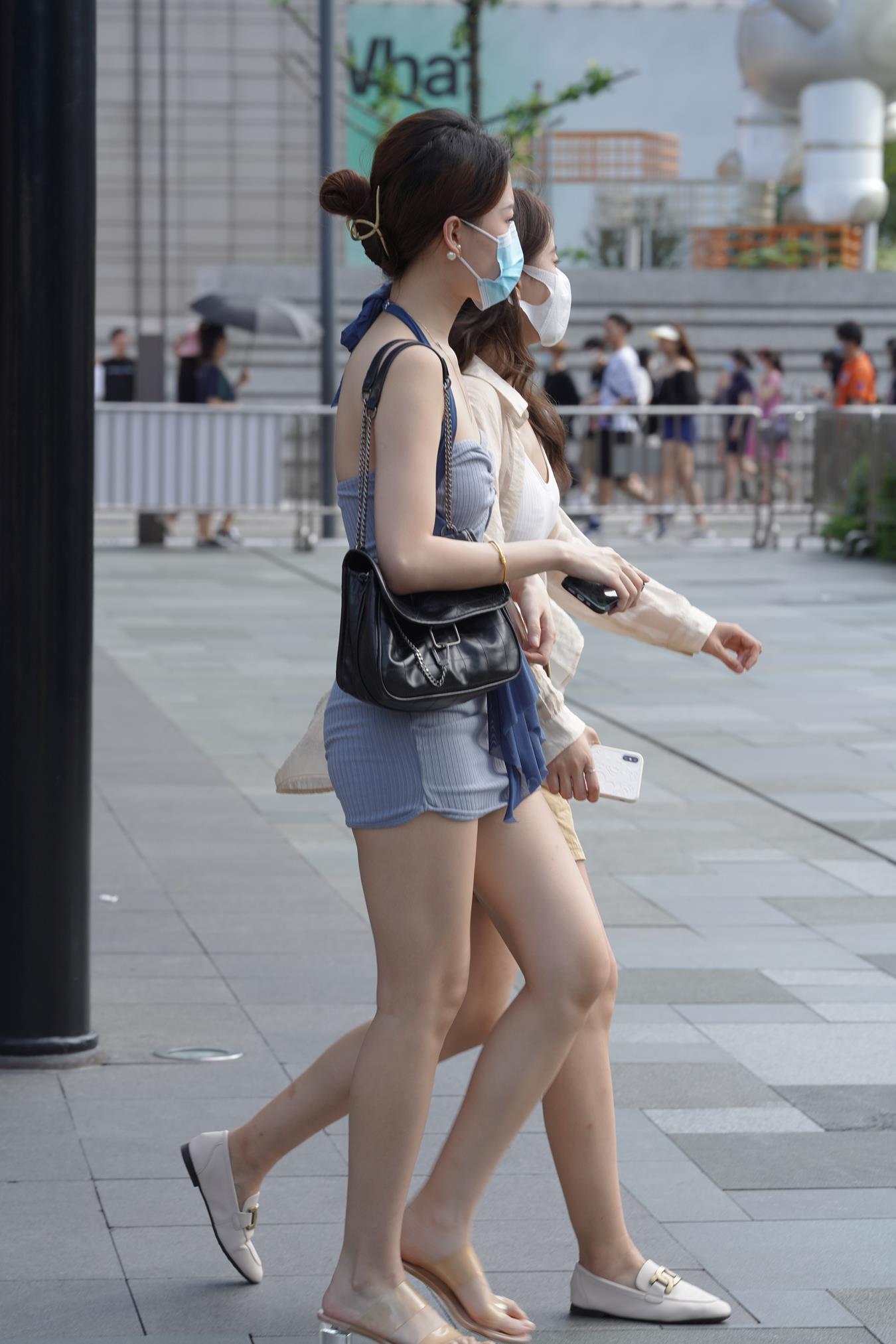 图片[2]-精选唯美街拍 NO.1171 连体包臀裙小解解 （2）[92P]-草丛看图