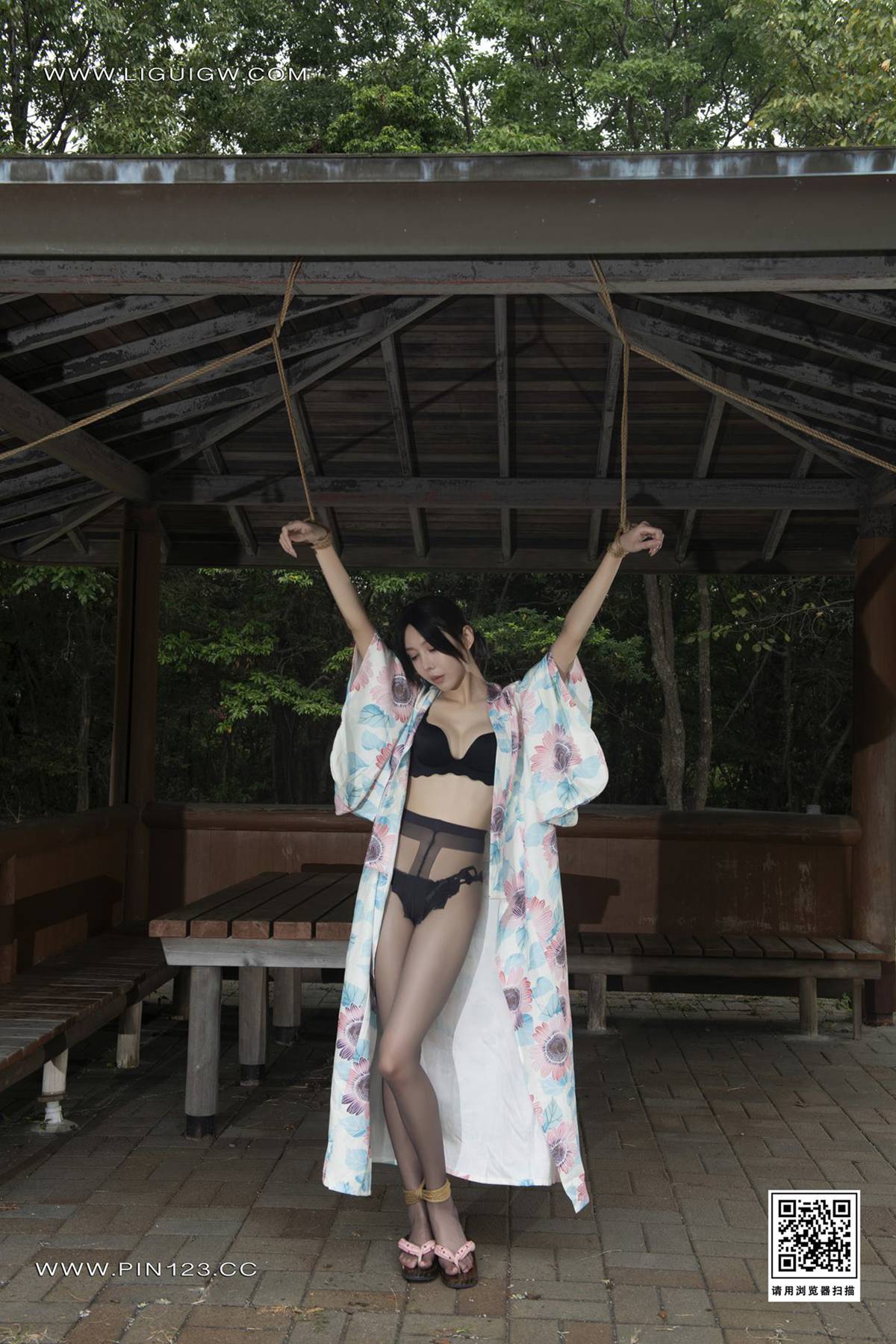 图片[6]-精选[Ligui丽柜]2024.11.01 日本旅拍1 兔子 美束版[16+1P]-草丛看图