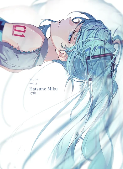 初音ミク-草丛看图