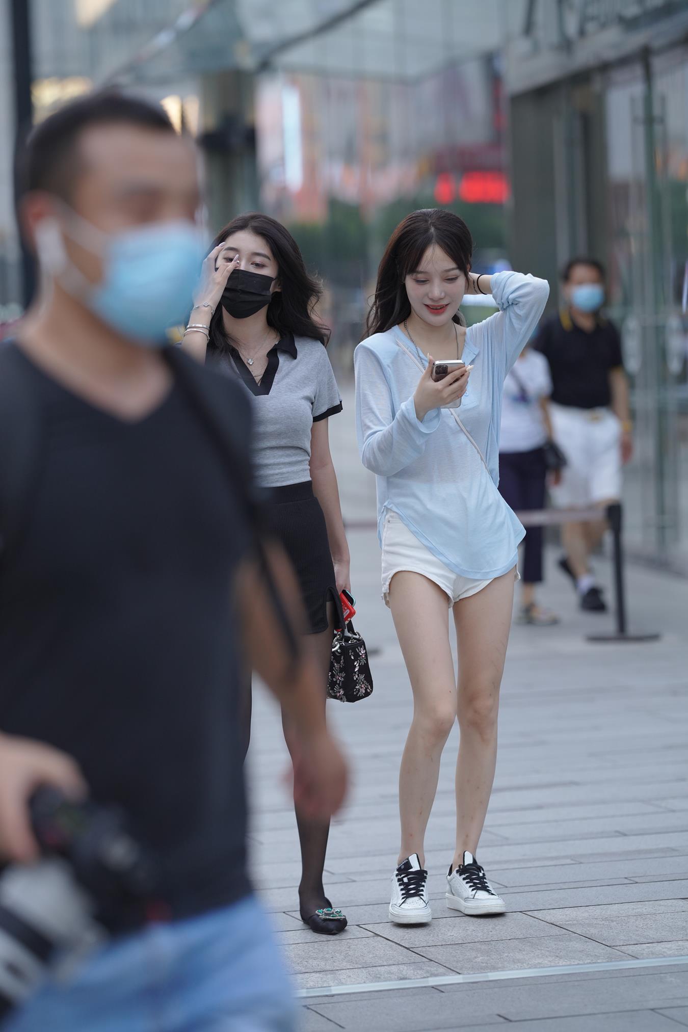 图片[2]-精选唯美街拍 NO.1173 漂亮的黑丝美女 [90P]-草丛看图