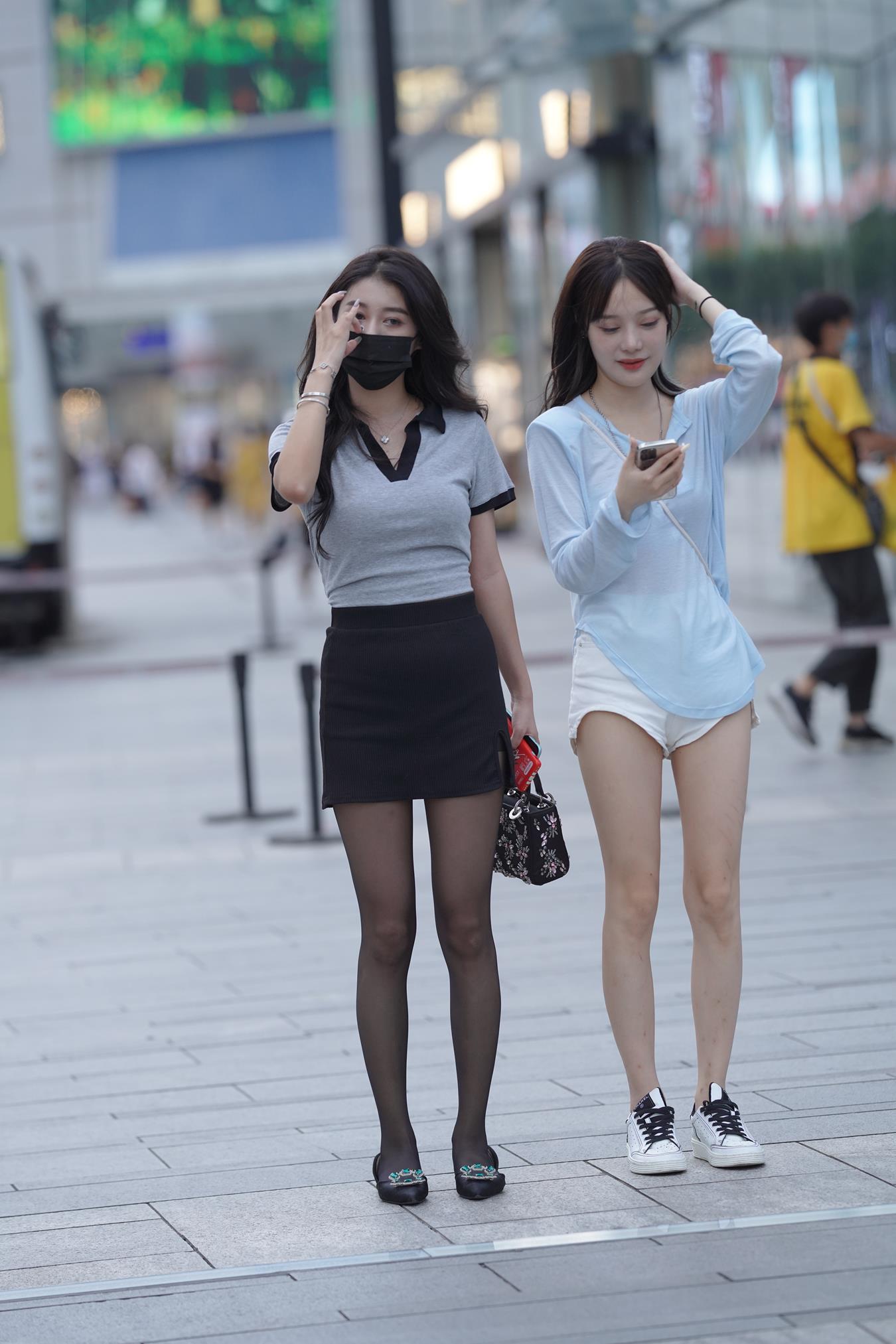 图片[3]-精选唯美街拍 NO.1173 漂亮的黑丝美女 [90P]-草丛看图