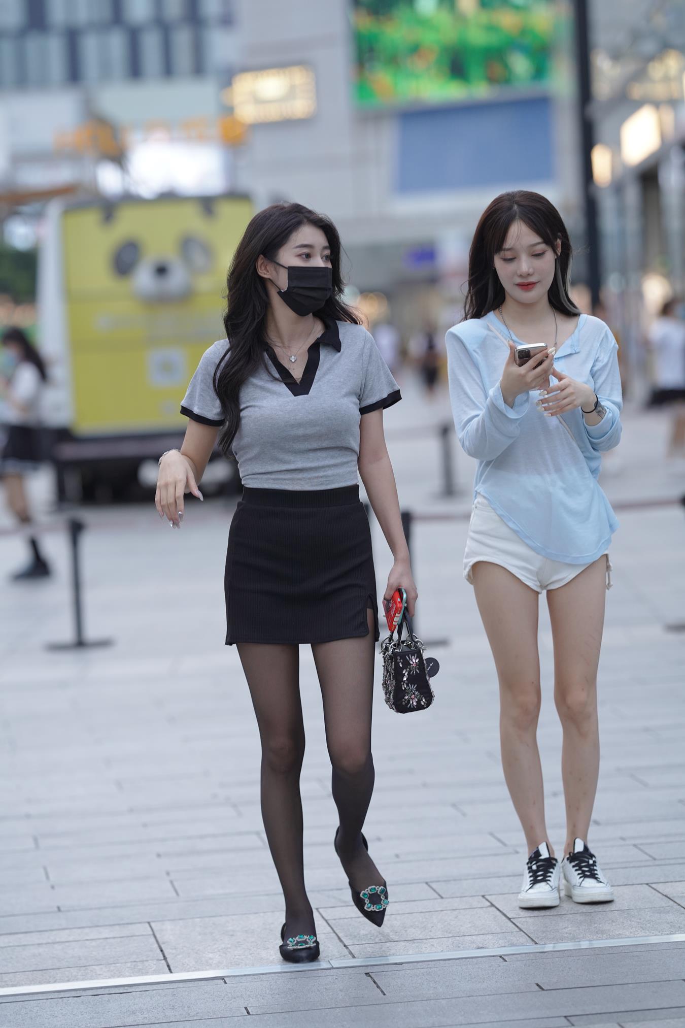 图片[6]-精选唯美街拍 NO.1173 漂亮的黑丝美女 [90P]-草丛看图