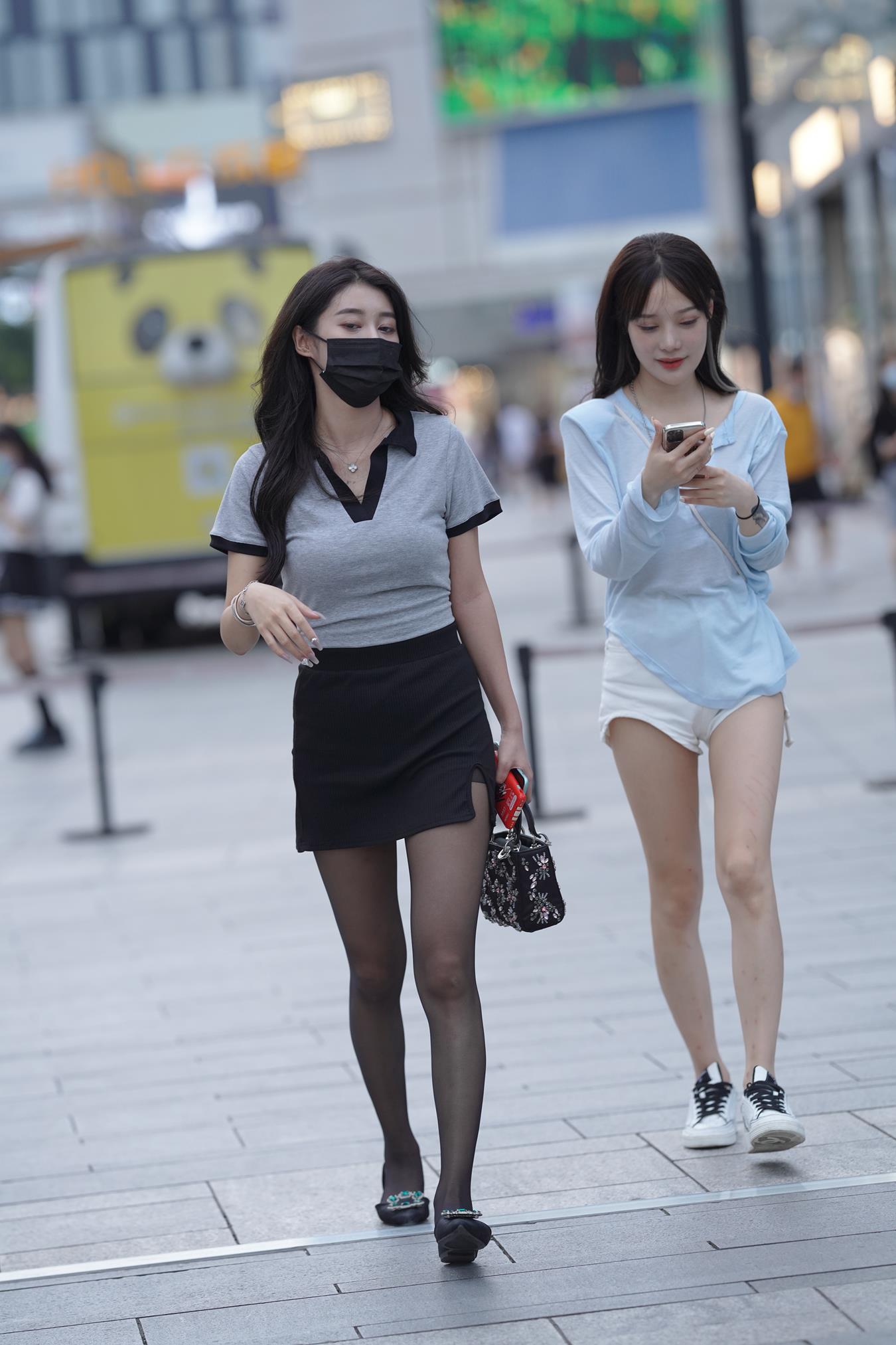 图片[7]-精选唯美街拍 NO.1173 漂亮的黑丝美女 [90P]-草丛看图