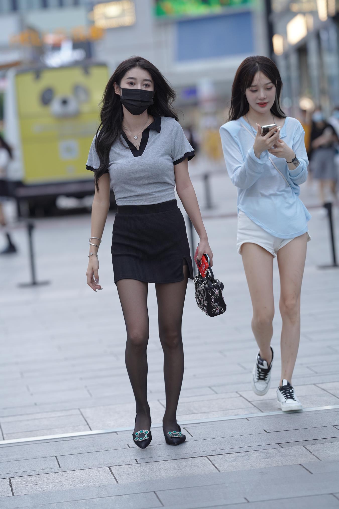 图片[8]-精选唯美街拍 NO.1173 漂亮的黑丝美女 [90P]-草丛看图