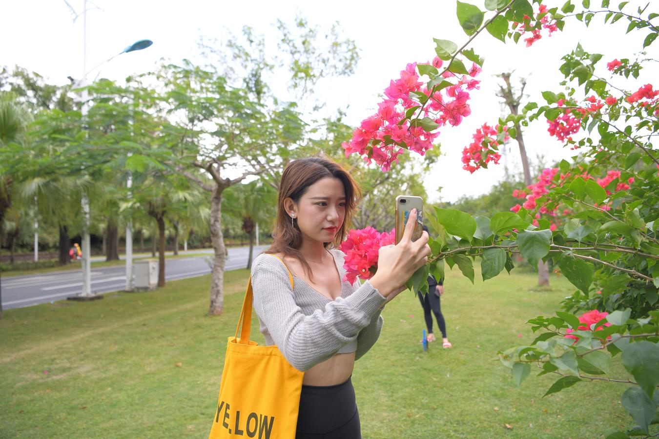 图片[8]-精选唯美街拍 NO.1150 黑色仅身瑜伽裤美女 (1) [84P]-草丛看图