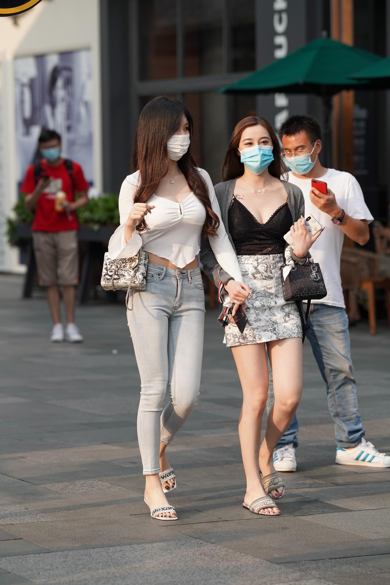 图片[2]-精选唯美街拍 NO.1142 极品闺蜜 [116P]-草丛看图