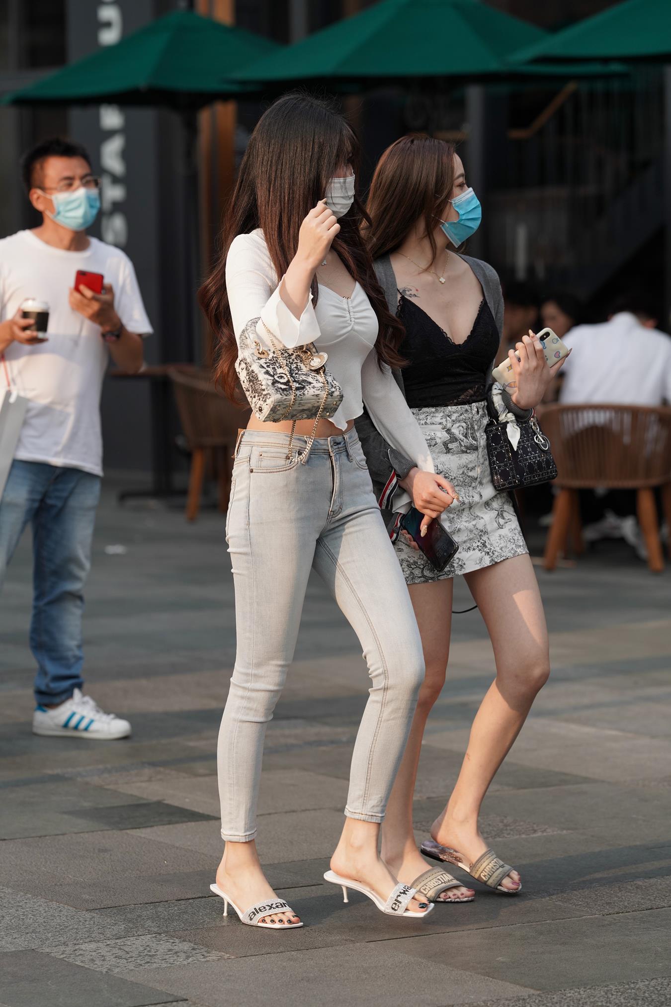 图片[7]-精选唯美街拍 NO.1142 极品闺蜜 [116P]-草丛看图