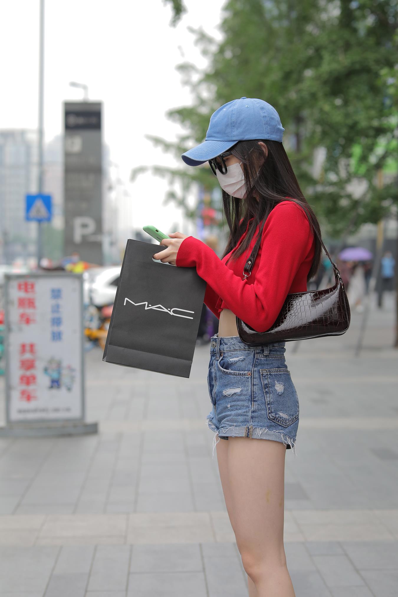 图片[7]-精选唯美街拍 NO.1154 热裤女孩[36P]-草丛看图