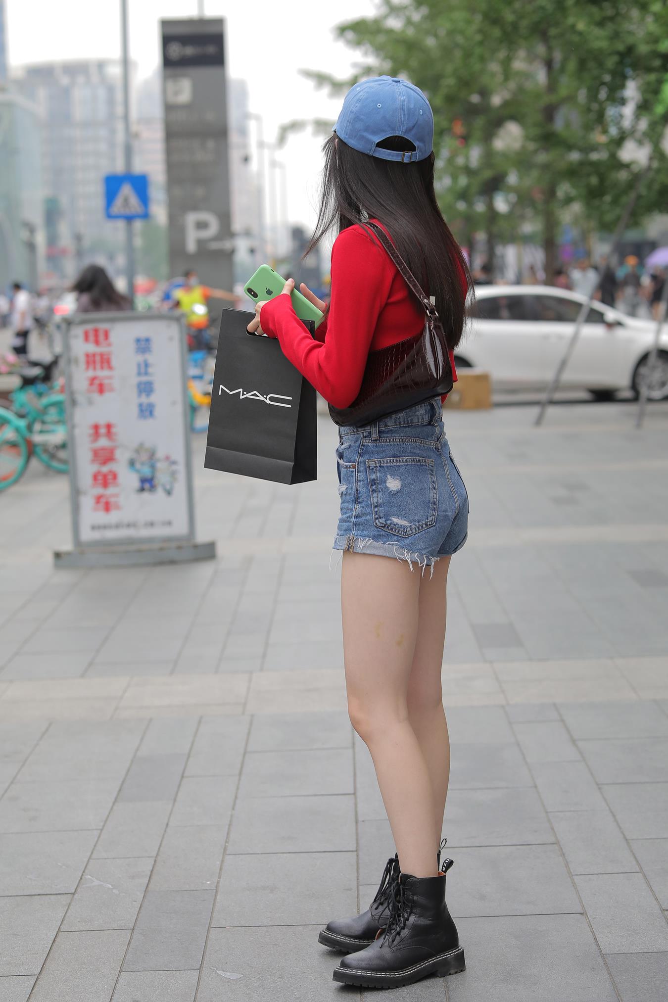 图片[8]-精选唯美街拍 NO.1154 热裤女孩[36P]-草丛看图