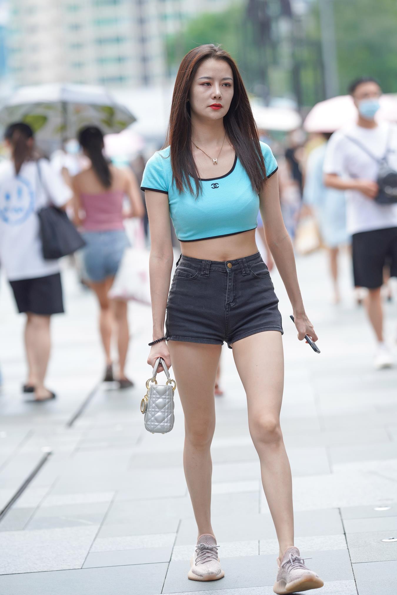 图片[2]-精选唯美街拍 NO.1153 热裤美眉[95P]-草丛看图