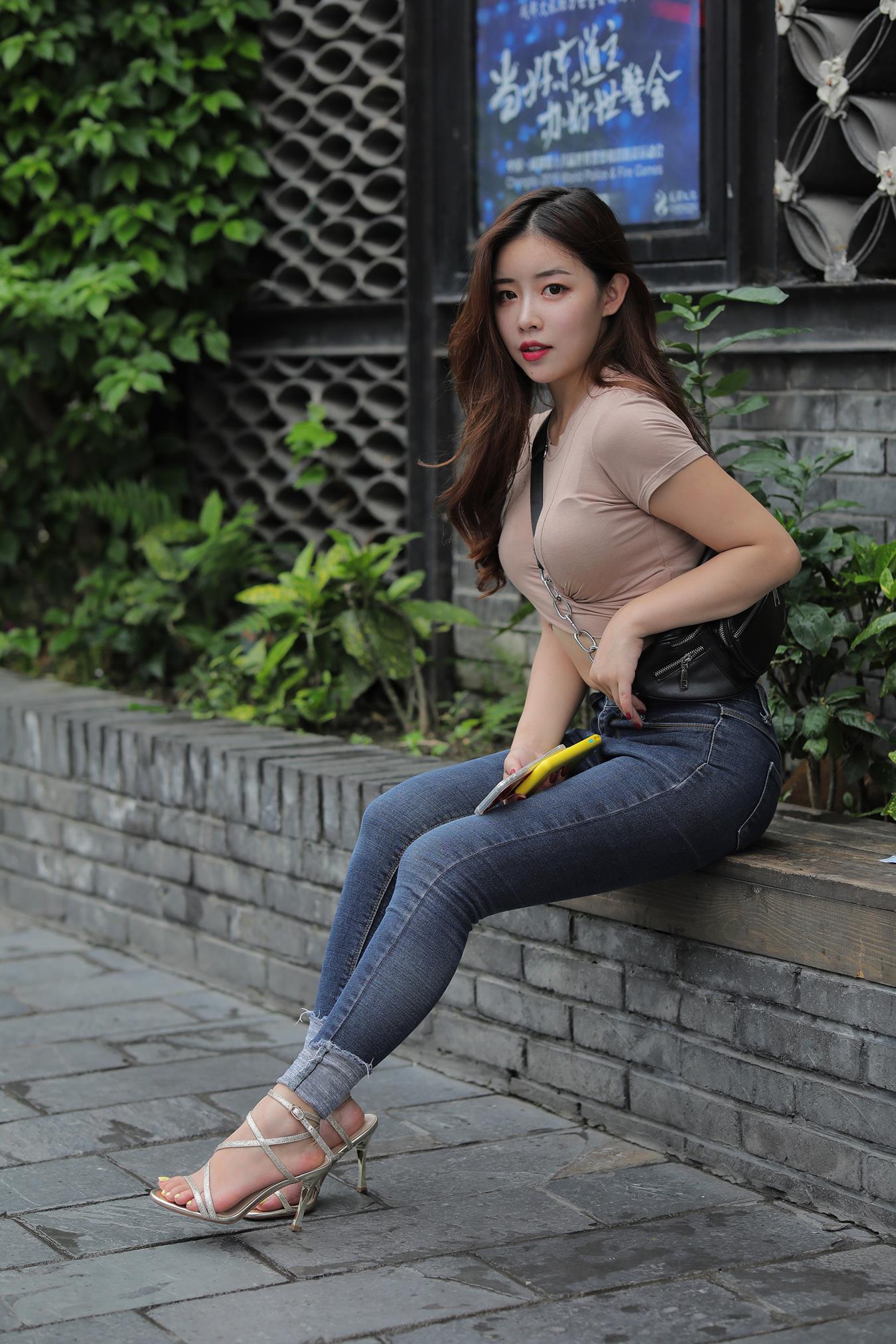 图片[5]-精选唯美街拍 NO.1133 朱朱紧牛 （2）[64P]-草丛看图