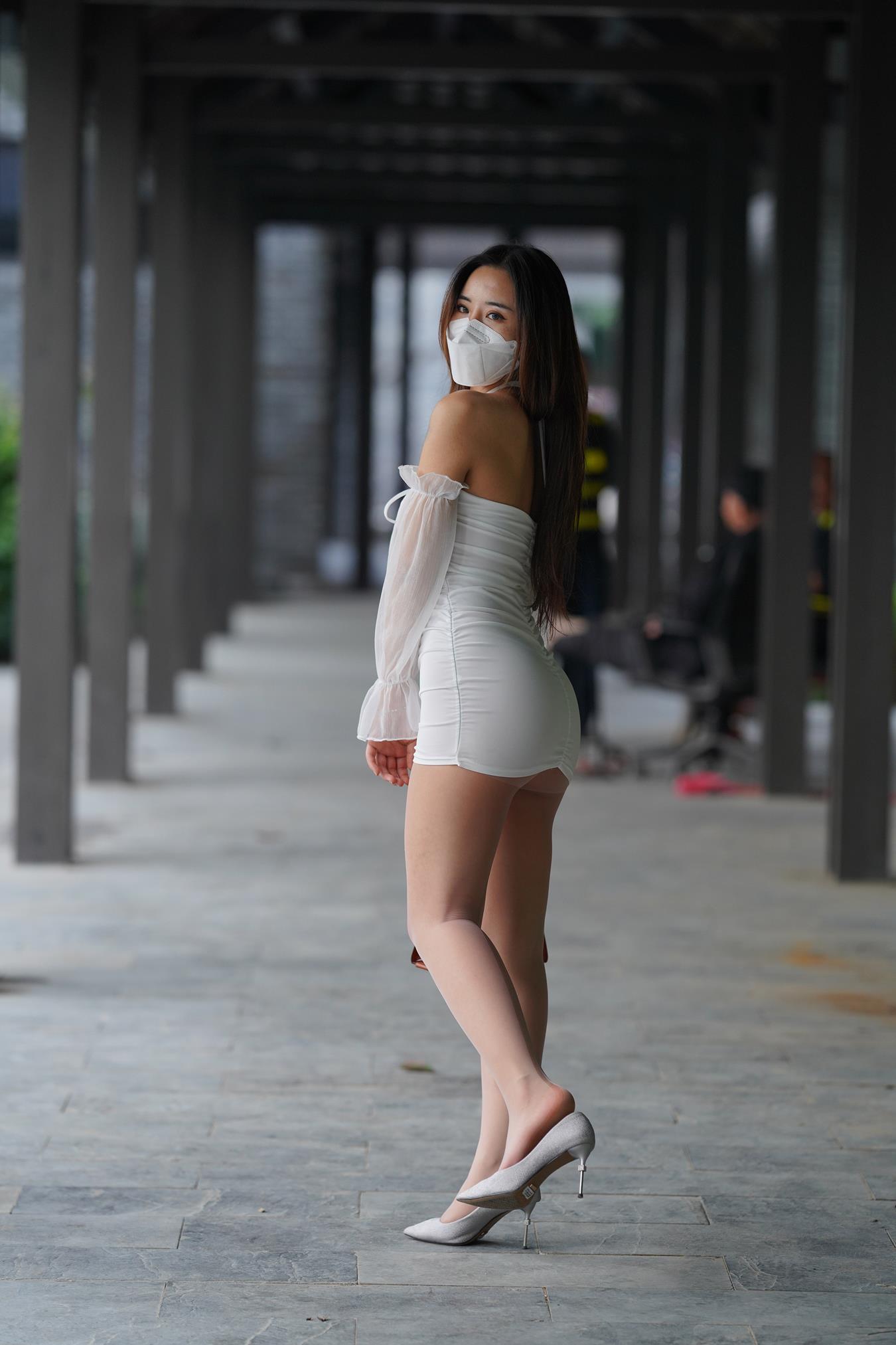 图片[5]-精选唯美街拍 NO.1131 包臀裙肉丝美小解解 (4) [93P]-草丛看图