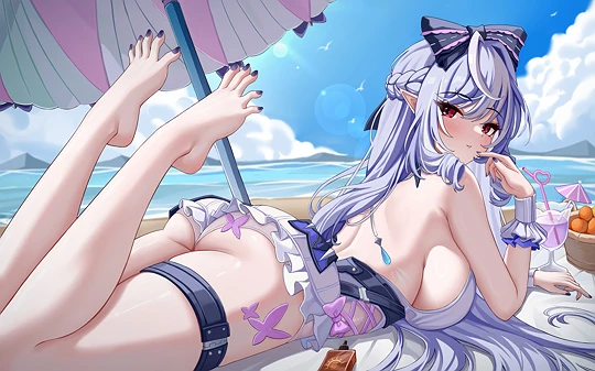 薇薇安-草丛看图