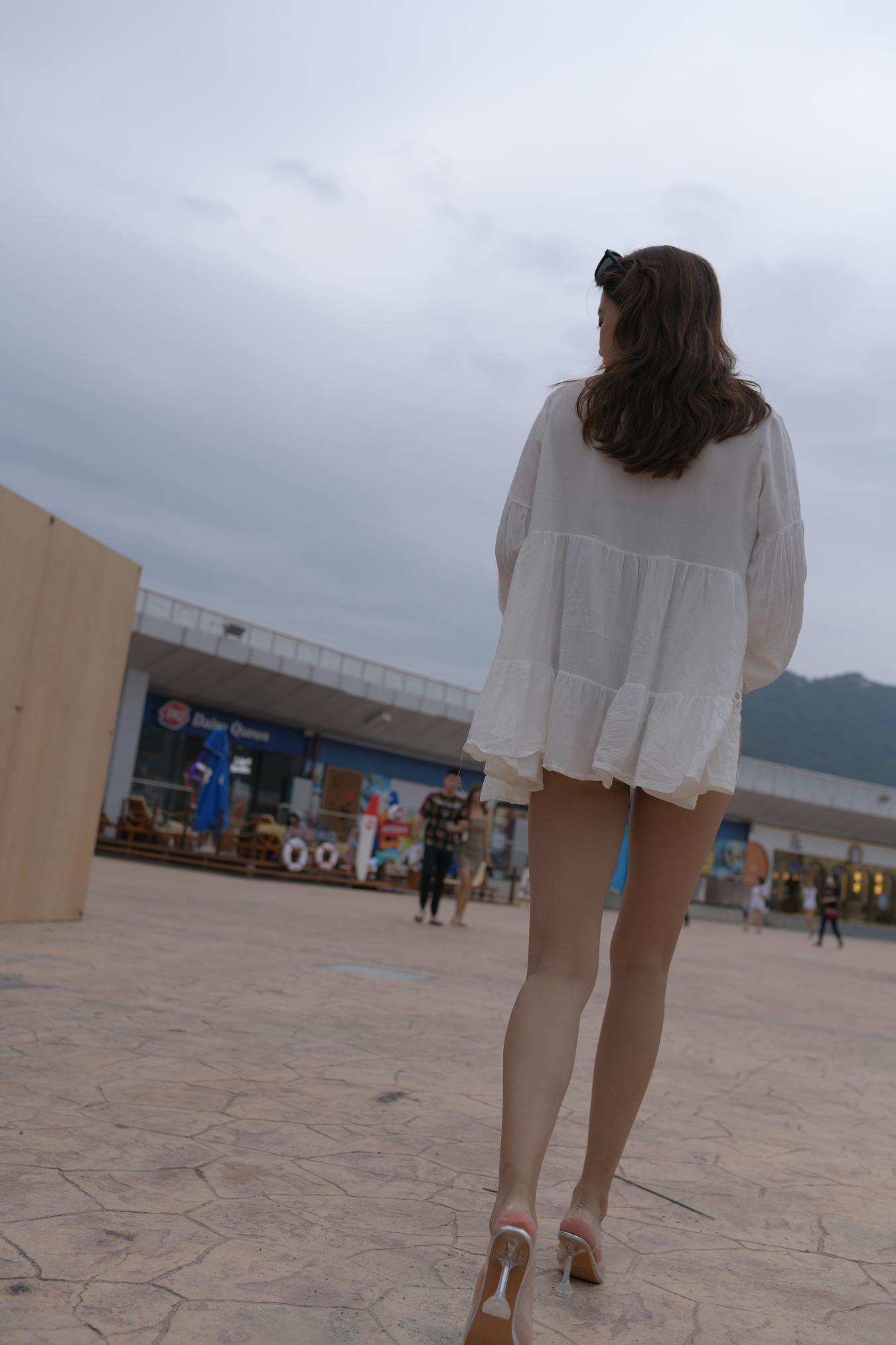 图片[4]-精选唯美街拍 NO.1129 绿色泳装美女 (6) [84P]-草丛看图