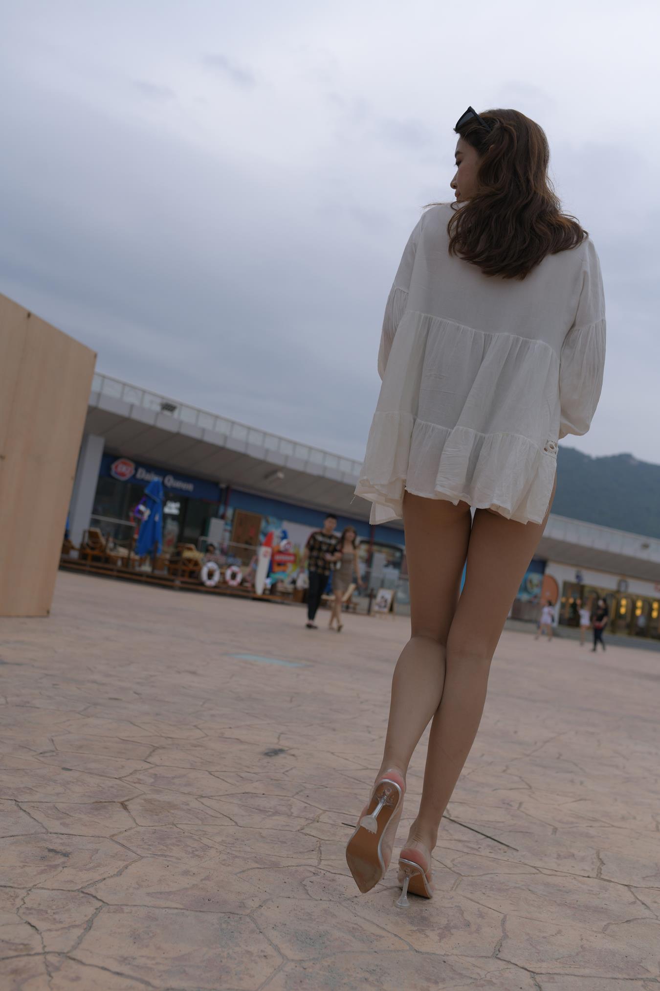 图片[5]-精选唯美街拍 NO.1129 绿色泳装美女 (6) [84P]-草丛看图