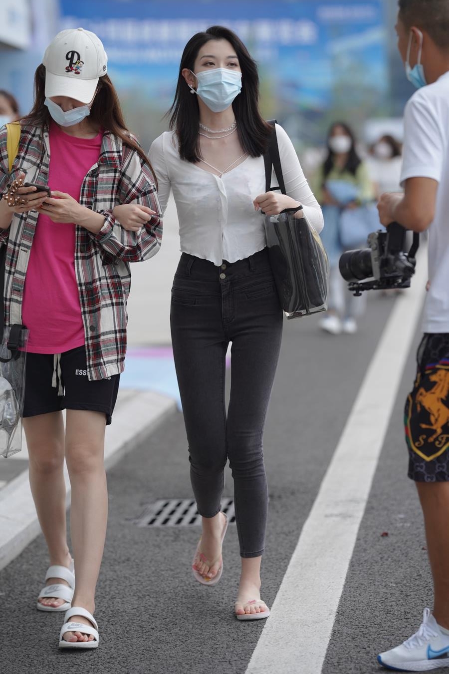 图片[5]-精选唯美街拍 NO.1110 紧牛美女3 [42P]-草丛看图