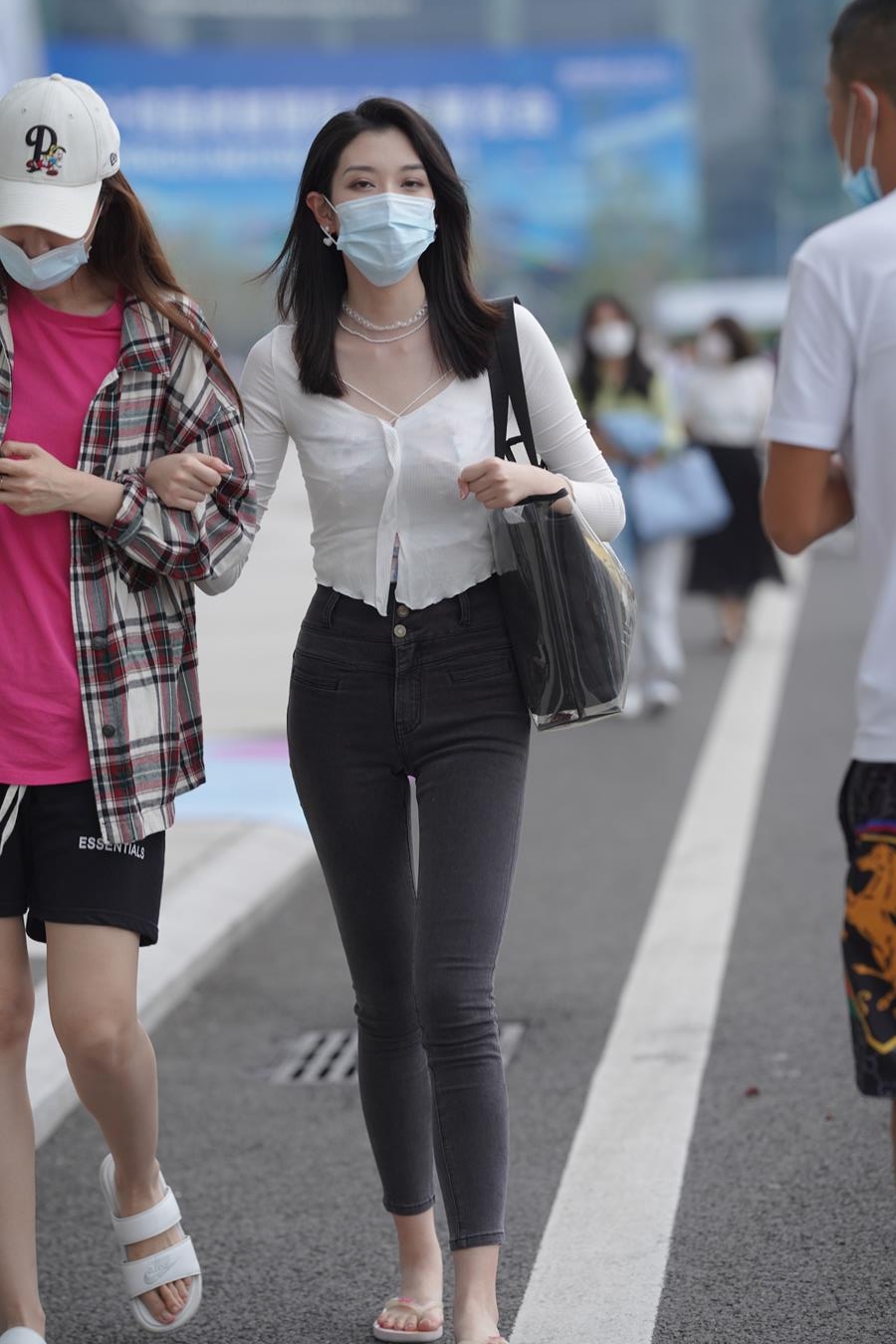 图片[7]-精选唯美街拍 NO.1110 紧牛美女3 [42P]-草丛看图