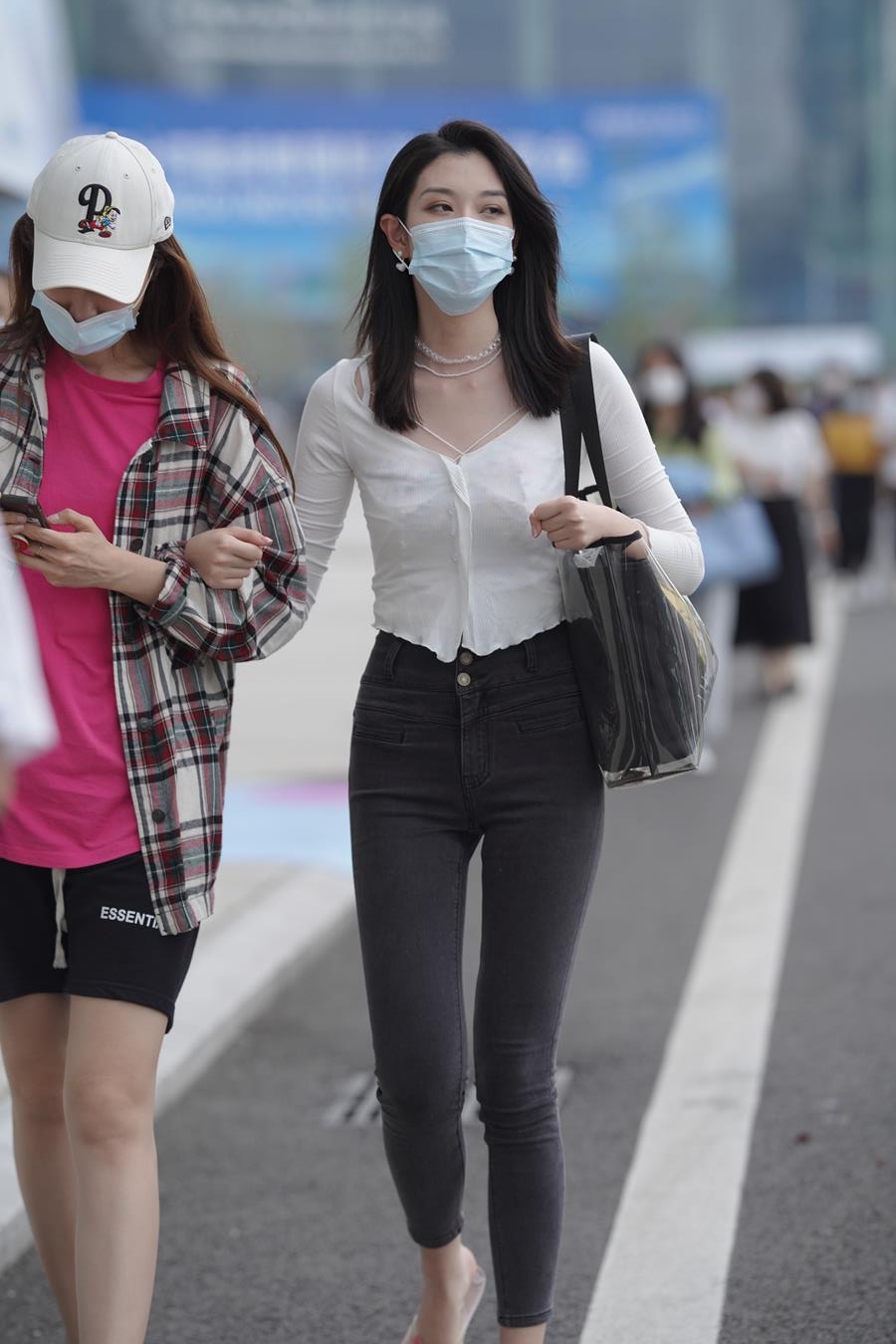 图片[8]-精选唯美街拍 NO.1110 紧牛美女3 [42P]-草丛看图