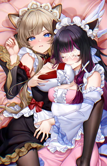 木偶和少女-草丛看图