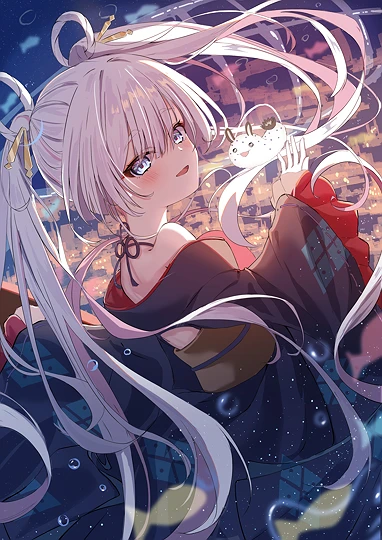 月見ヤチヨ-草丛看图