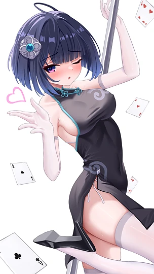 小夜月-草丛看图