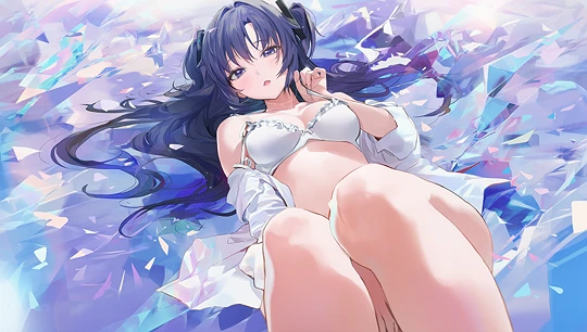 Blue Archive Yuuka SET 01-草丛看图