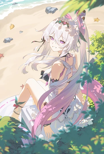 泳装瑟莉姆-草丛看图