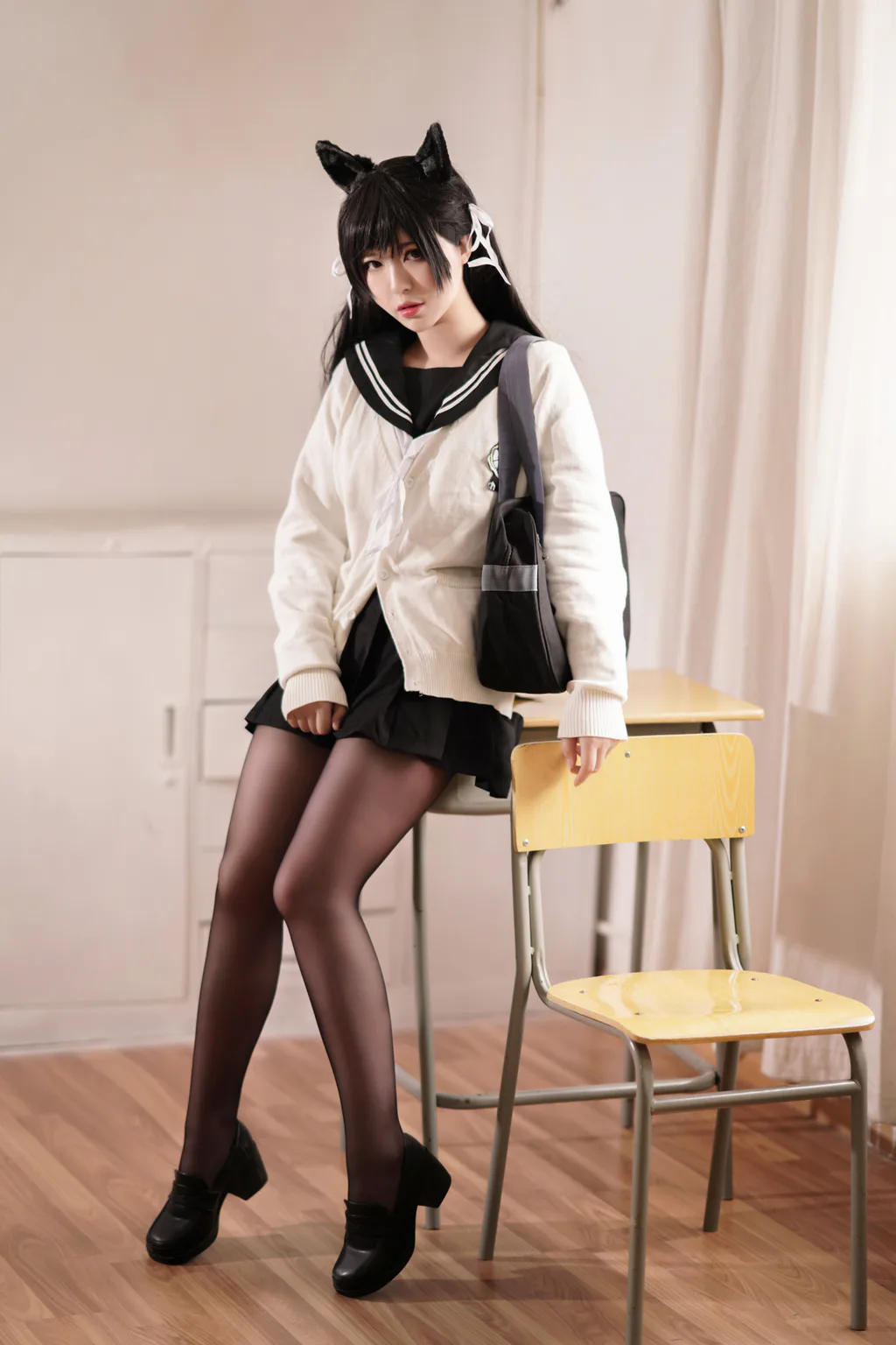 图片[4]-精选半半子 – 爱宕 学园幻想曲[25P]-草丛看图