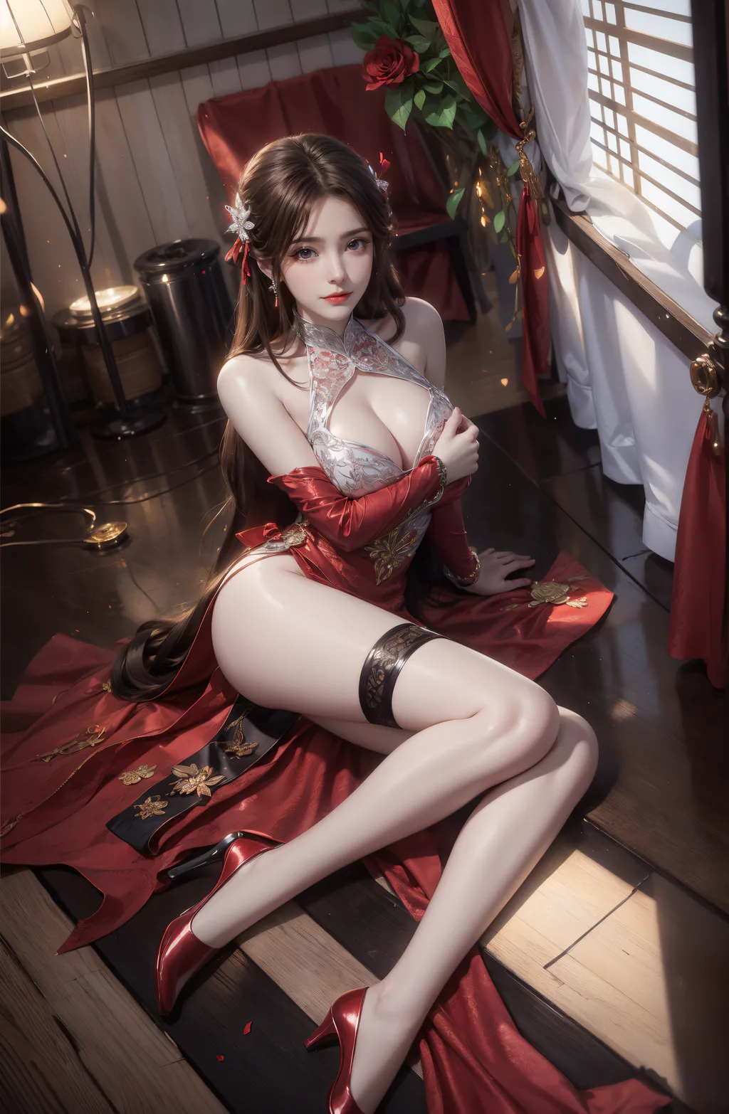 图片[6]-AI绘画 1076 完美世界-火灵儿[21P]-草丛看图