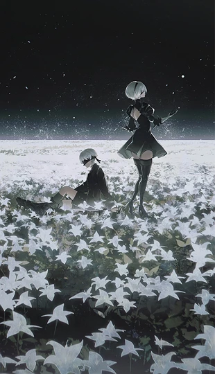 NieR: Automata-草丛看图