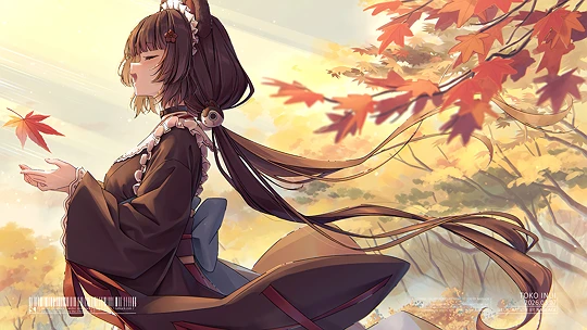 秋のいにゅい💚-草丛看图