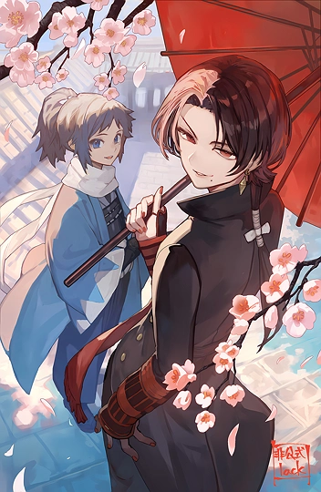 加州くんと安定くん-草丛看图