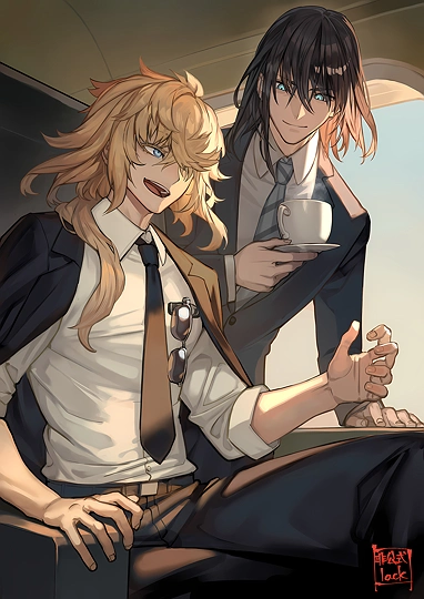 副機長則宗さんとCA孫六さん-草丛看图